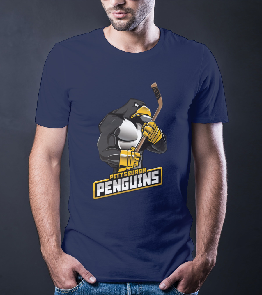 Pittsburgh Penguins Hockey Mascot T-Shirt