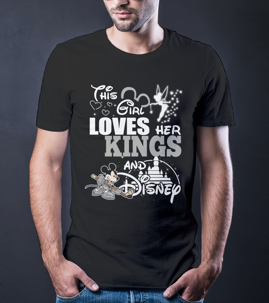 This Girl Loves Her Kings And Disney T-Shirt