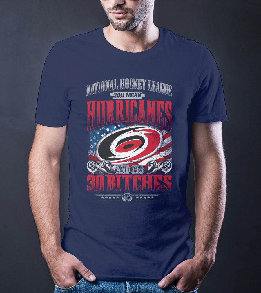 National Hockey League You Mean Hurricanes And Its 30 Bitches T-Shirt