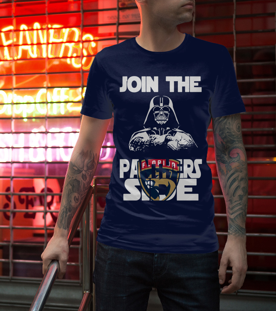 Join The Florida Panthers Side T-Shirt
