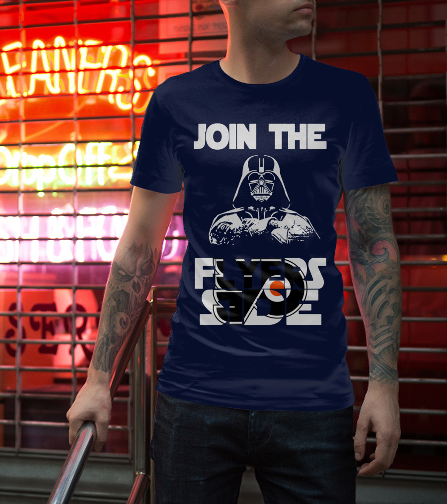 Join The Flyers Side Philadelphia Flyers T-Shirt