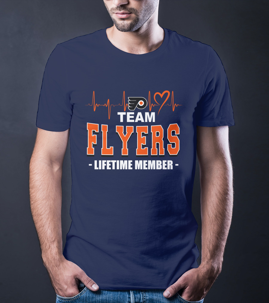 Team Flyers Philadelphia Lifetime Member T-Shirt