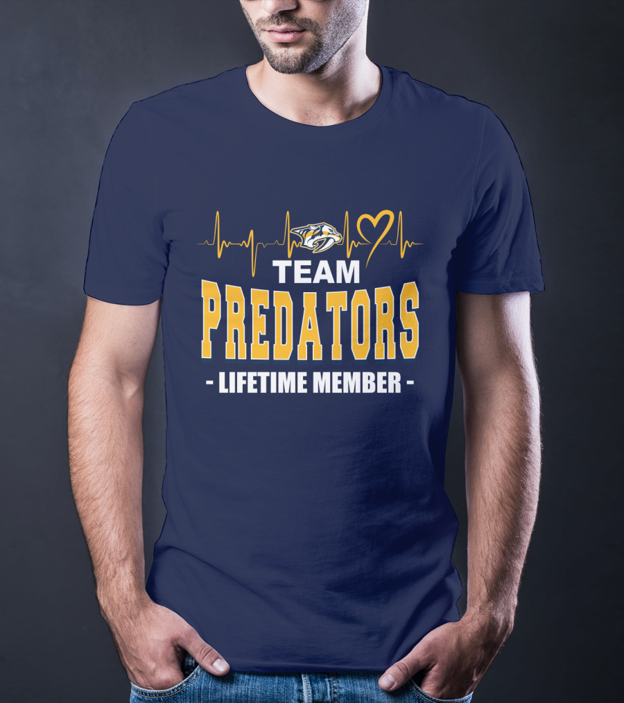 Team Predators Lifetime Member T-Shirt