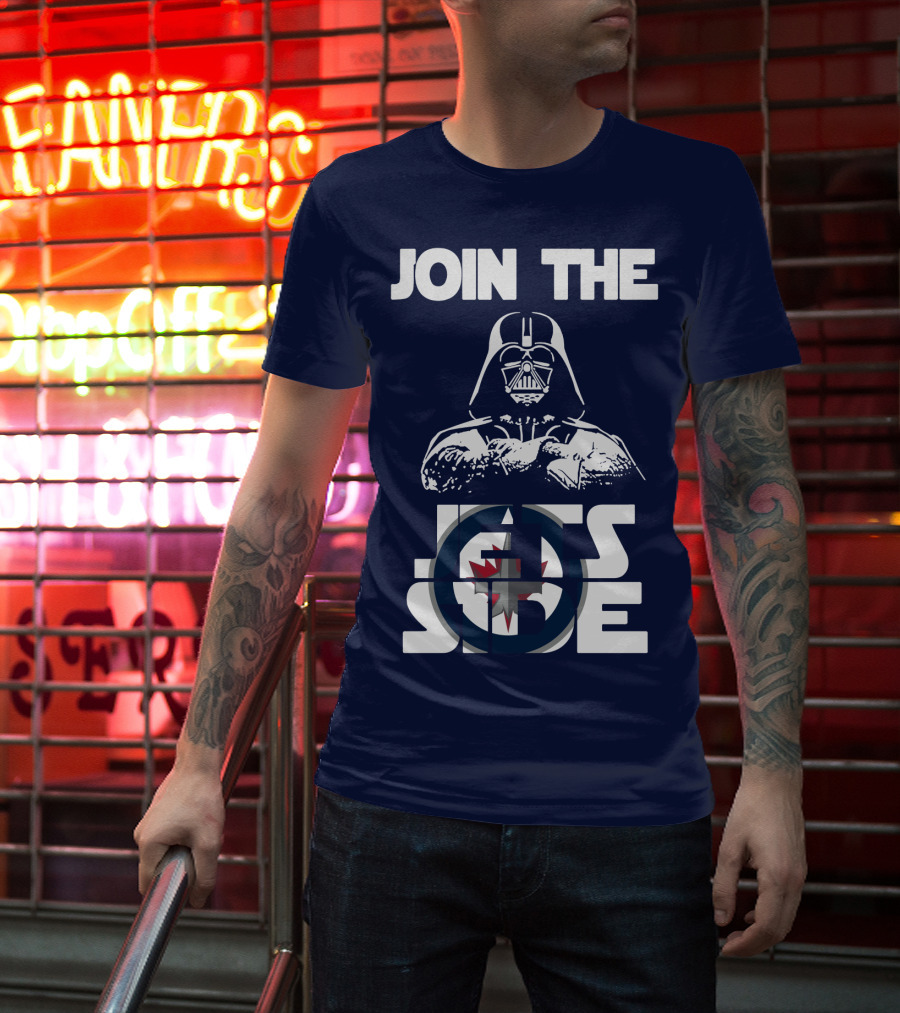 Join The Jets Side Winnipeg Jets T-Shirt