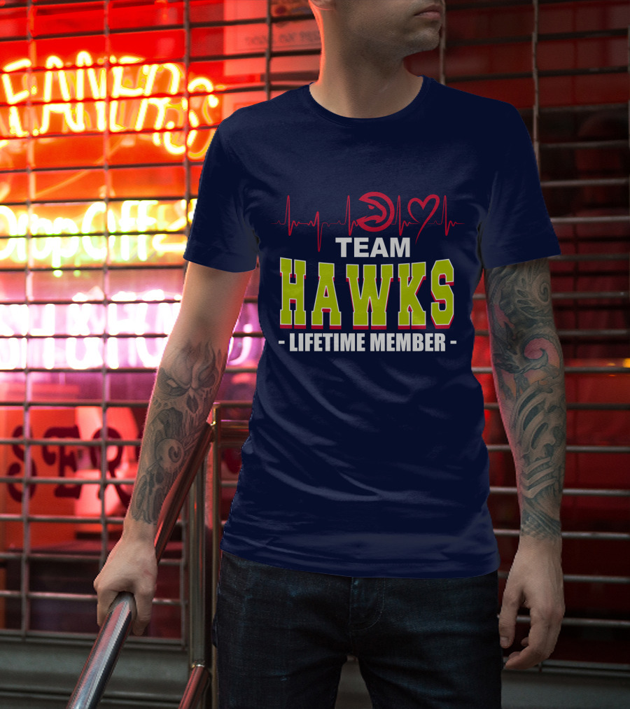 Team Hawks Lifetime Member Atlanta Hawks T-Shirt