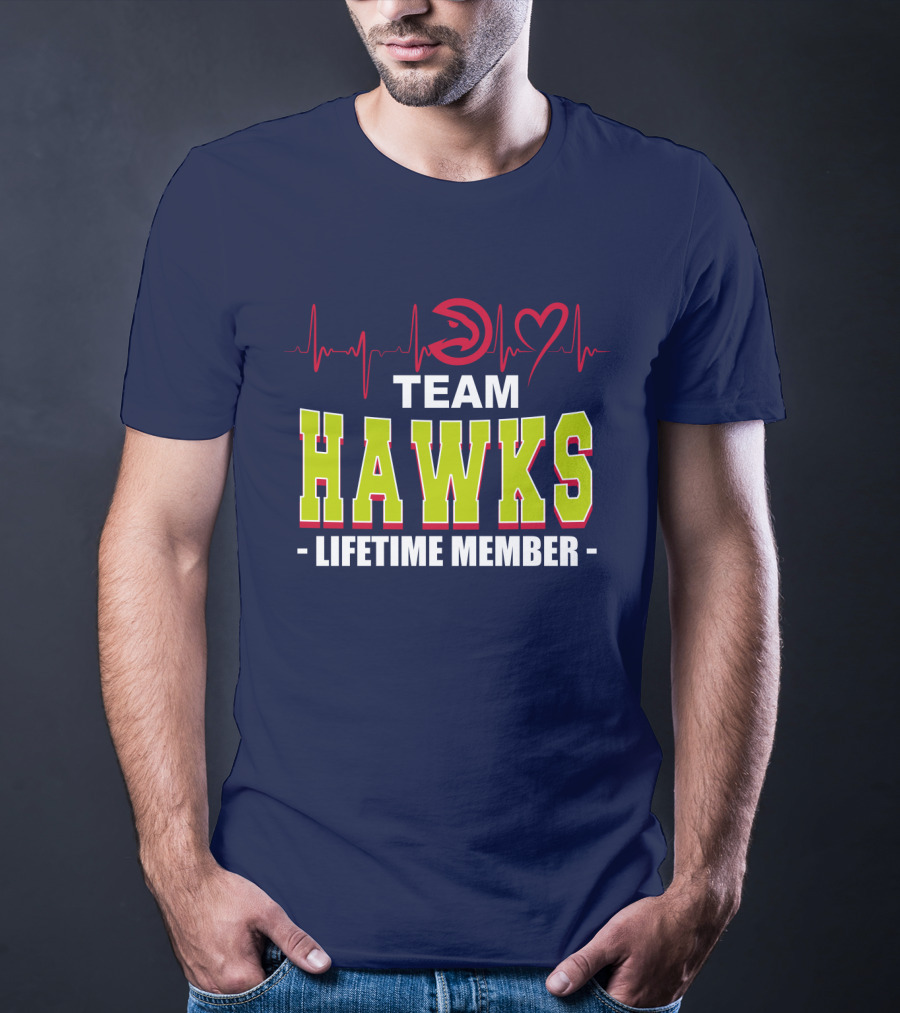 Team Hawks Lifetime Member Atlanta Hawks T-Shirt