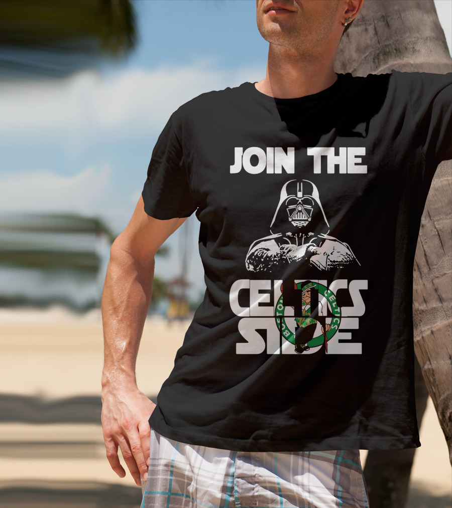 Join The Celtics Side Boston Celtics T-Shirt