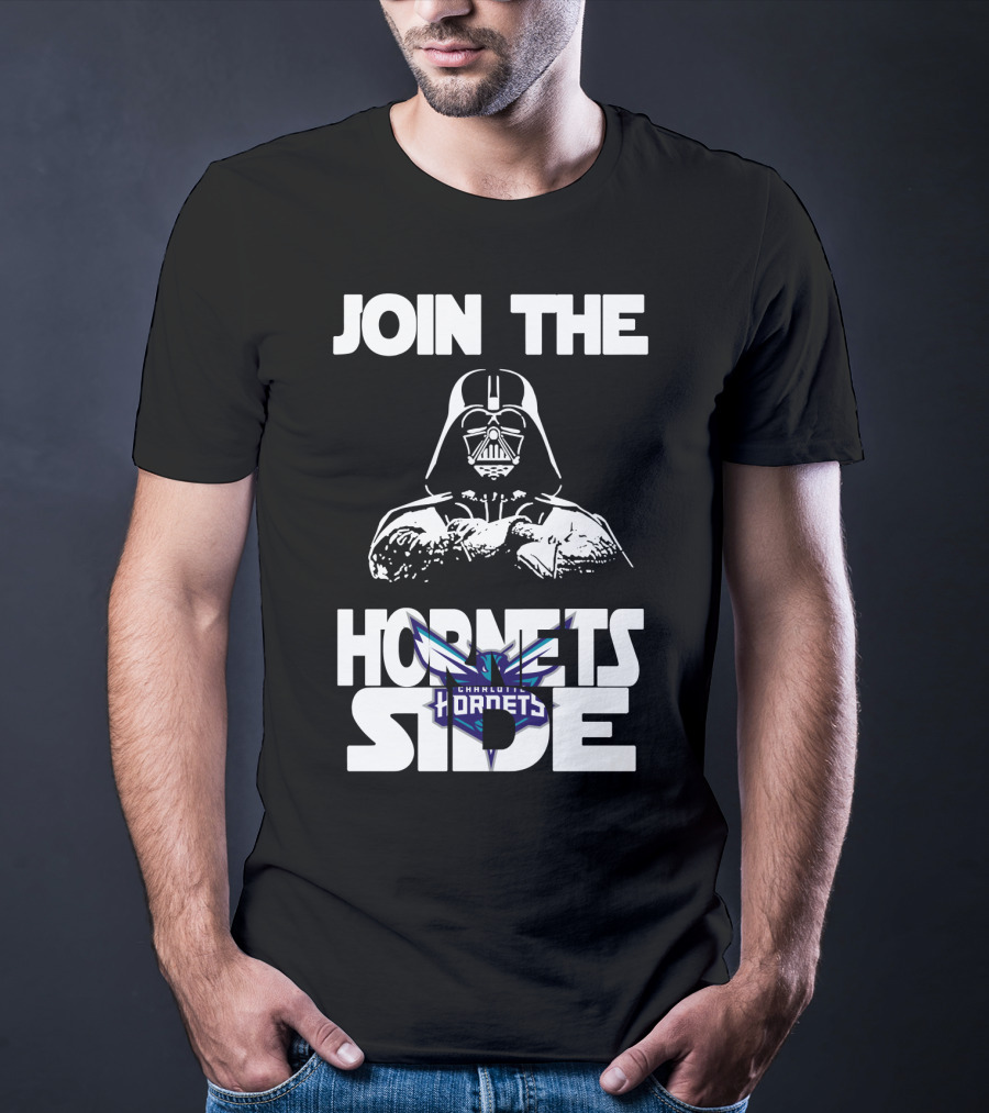 Join The Charlotte Hornets Side T-Shirt