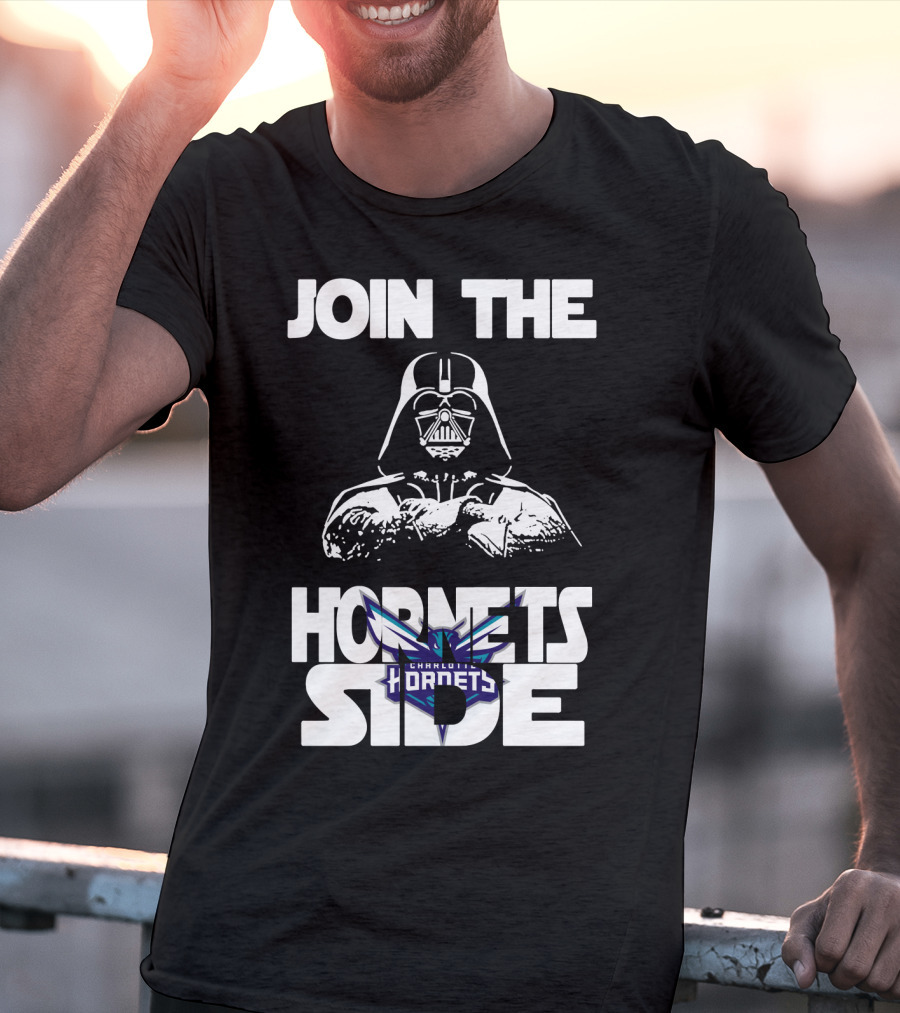 Join The Charlotte Hornets Side T-Shirt