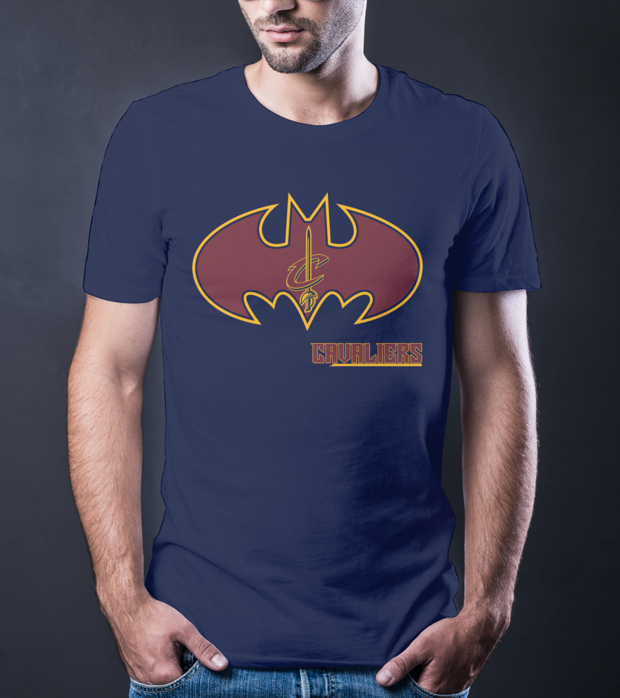 Cleveland Cavaliers Batman Logo Cavaliers T-Shirt