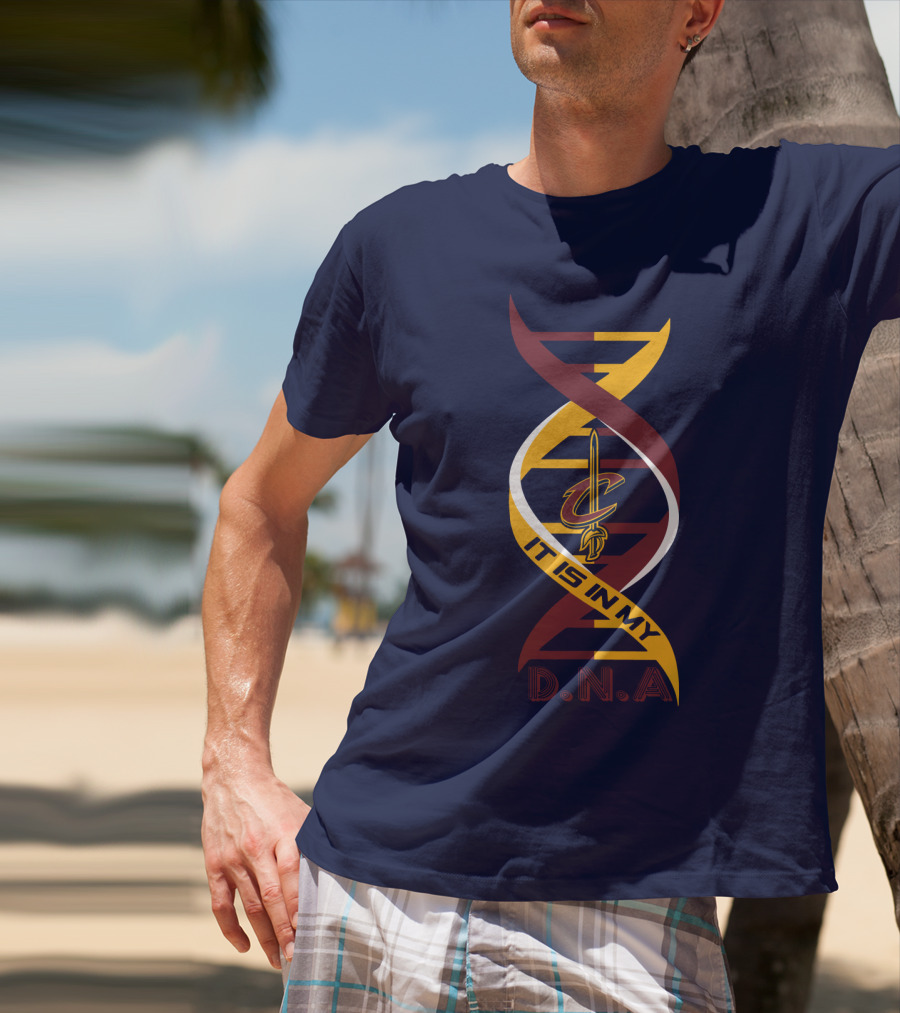 Cleveland Cavaliers It Is In My DNA. T-Shirt