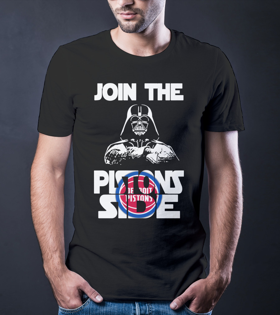 Join The Detroit Pistons Side T-Shirt