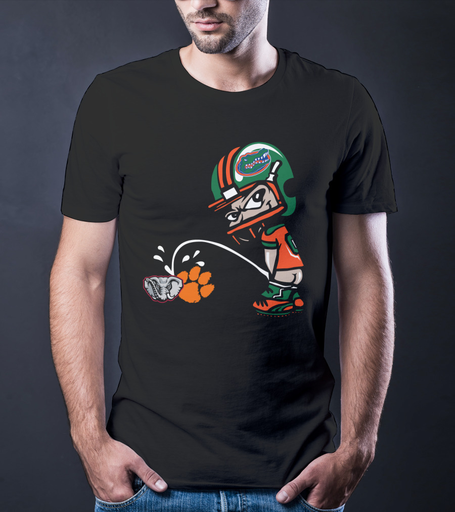 Florida Gators Rivalry Football Logo And Mascot Dispute T-Shirt