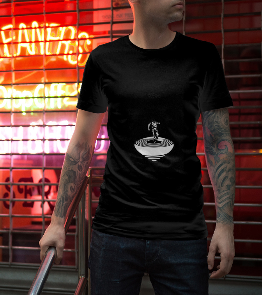 1984 Man Running On Hypnotic T-Shirt