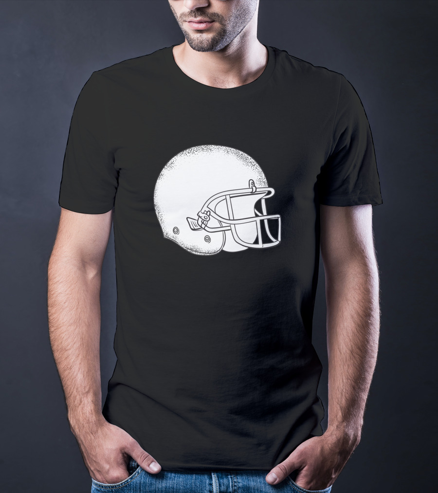 American Football Helmet T-Shirt