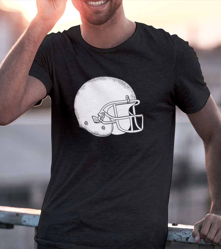 American Football Helmet T-Shirt