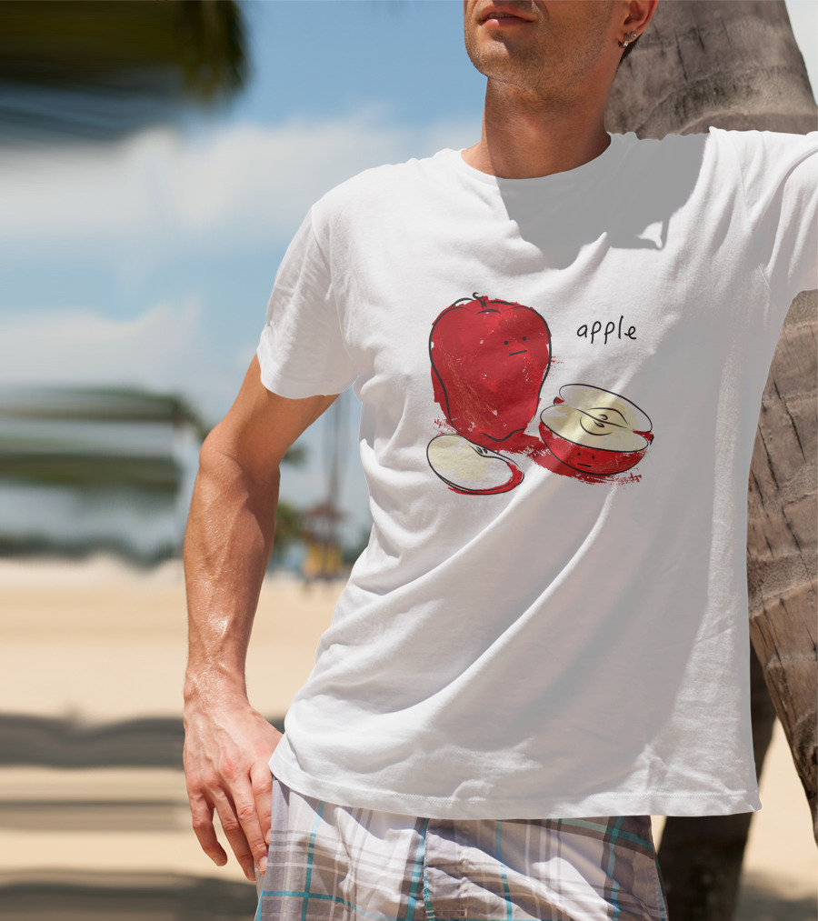 Apple Red Abstract 1373692 T-Shirt