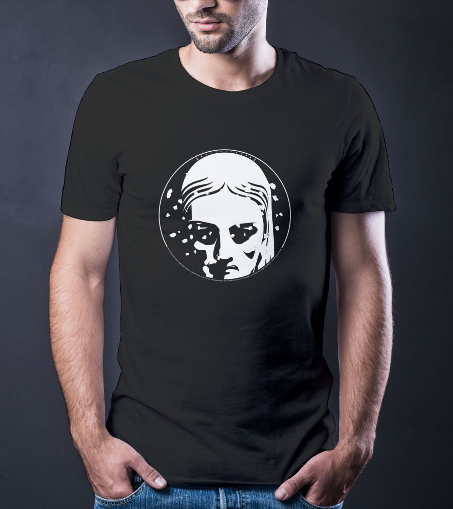 24 Corcovado Christ Face In A Snow Globe T-Shirt