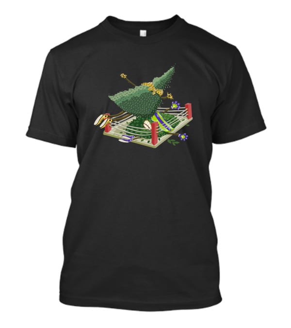 Boxing Tree Wrestling The Forest Ring T-Shirt