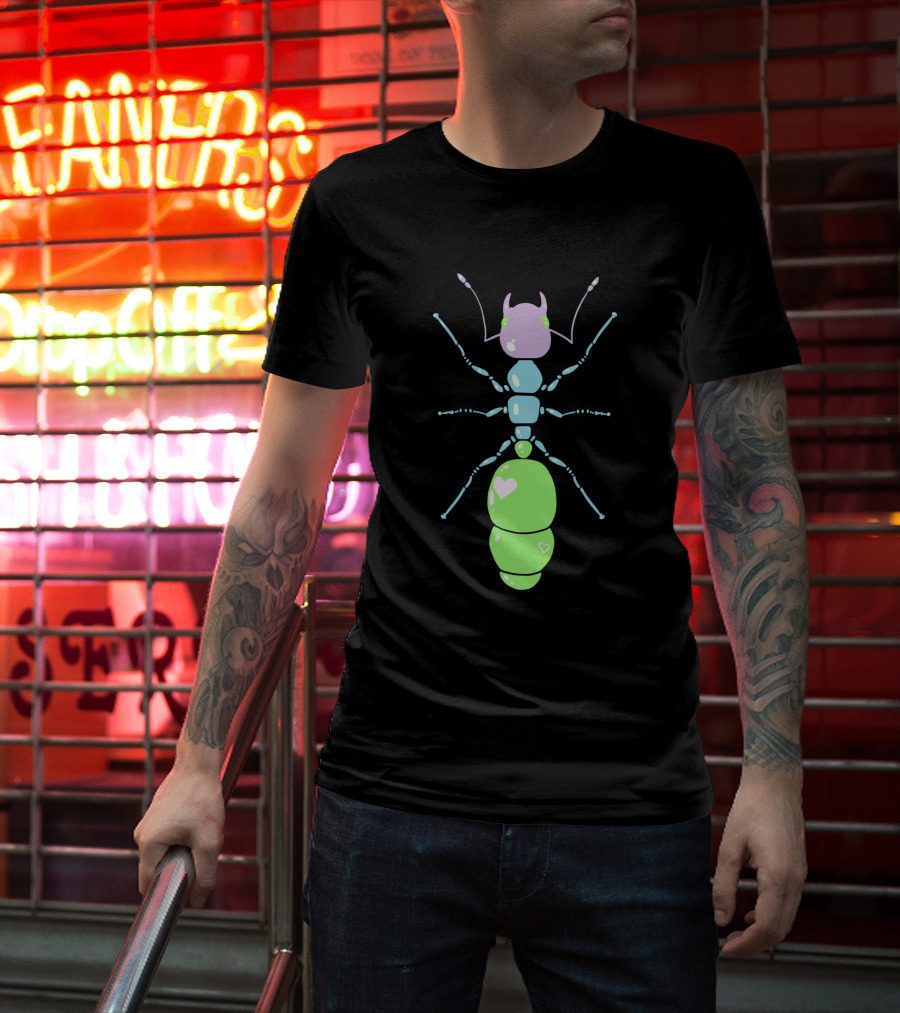 Ants 293453 Pastel Heart Accents T-Shirt