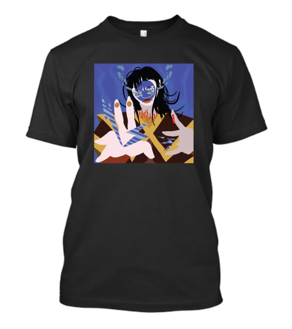 Azula 1540907 Blue Flames Avatar Character Concept T-Shirt