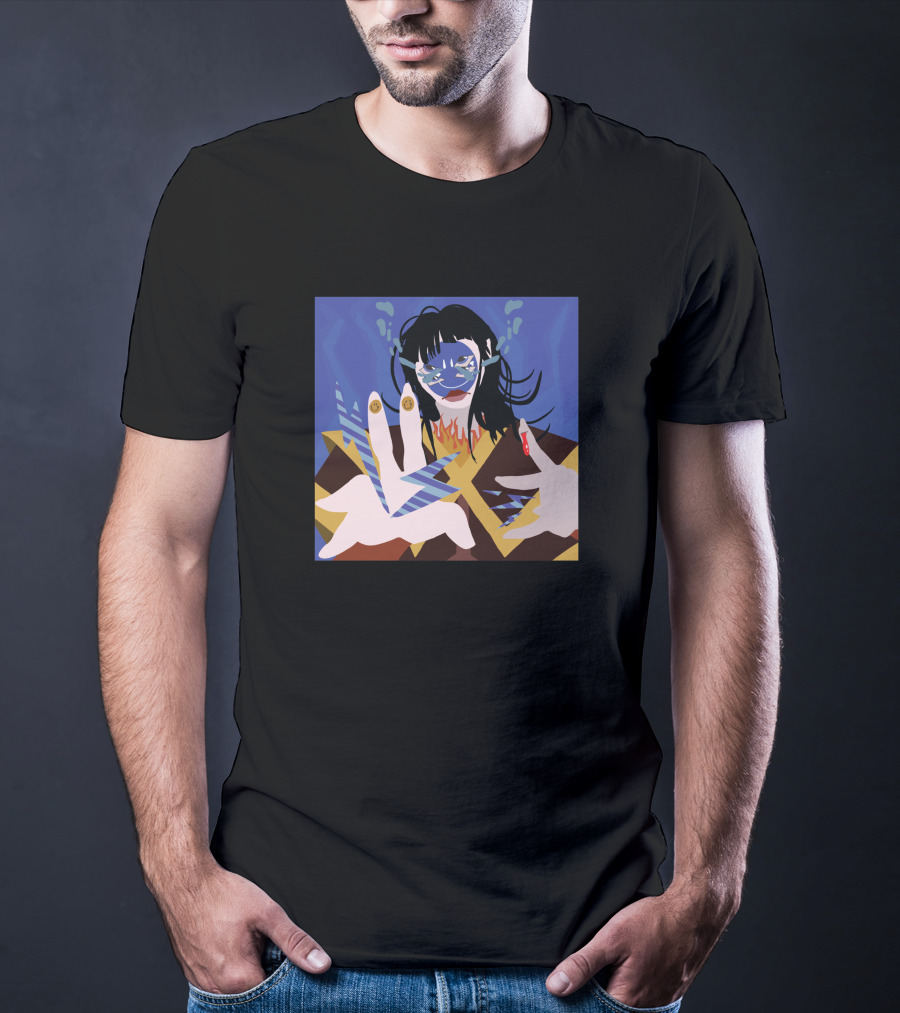 Azula 1540907 Blue Flames Avatar Character Concept T-Shirt