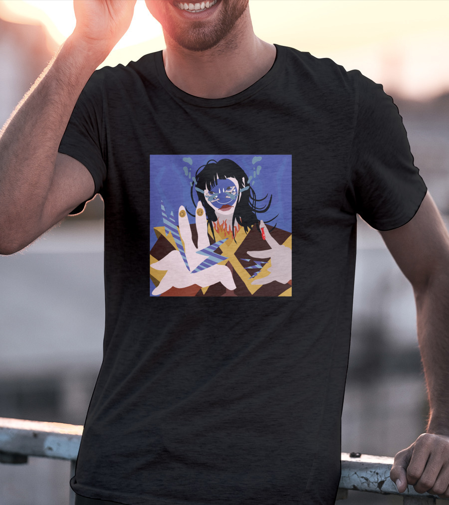 Azula 1540907 Blue Flames Avatar Character Concept T-Shirt