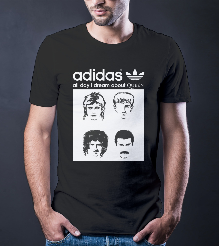 Queen Band Members Iconic Faces 19 T-Shirt