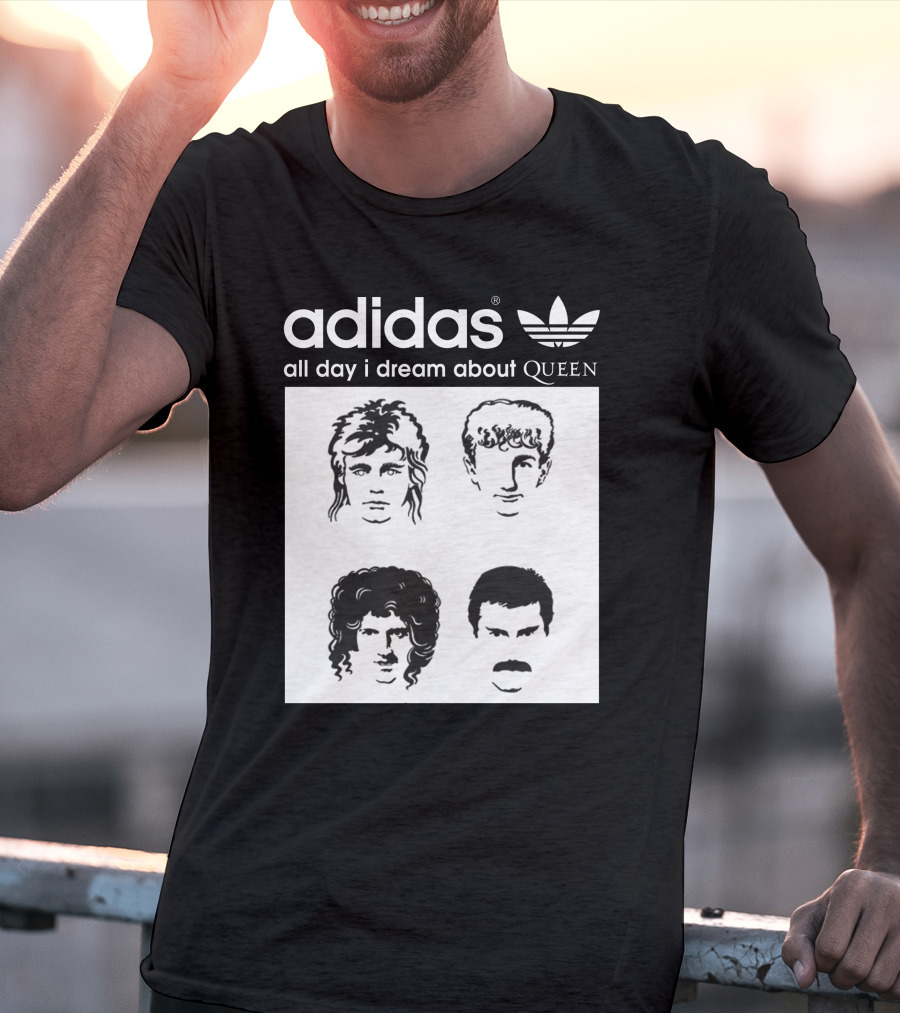 Queen Band Members Iconic Faces 19 T-Shirt