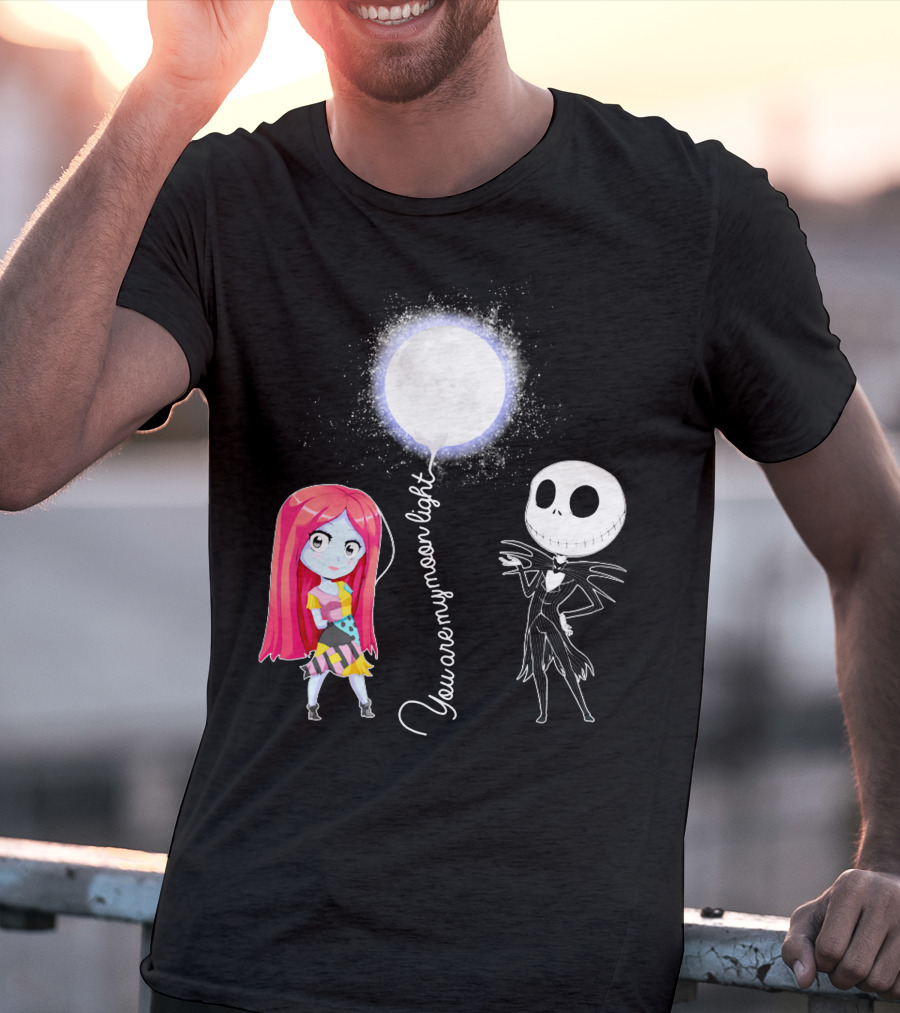 You Are My Moonlight Nightmare Inspired Lunar Scene T-Shirt