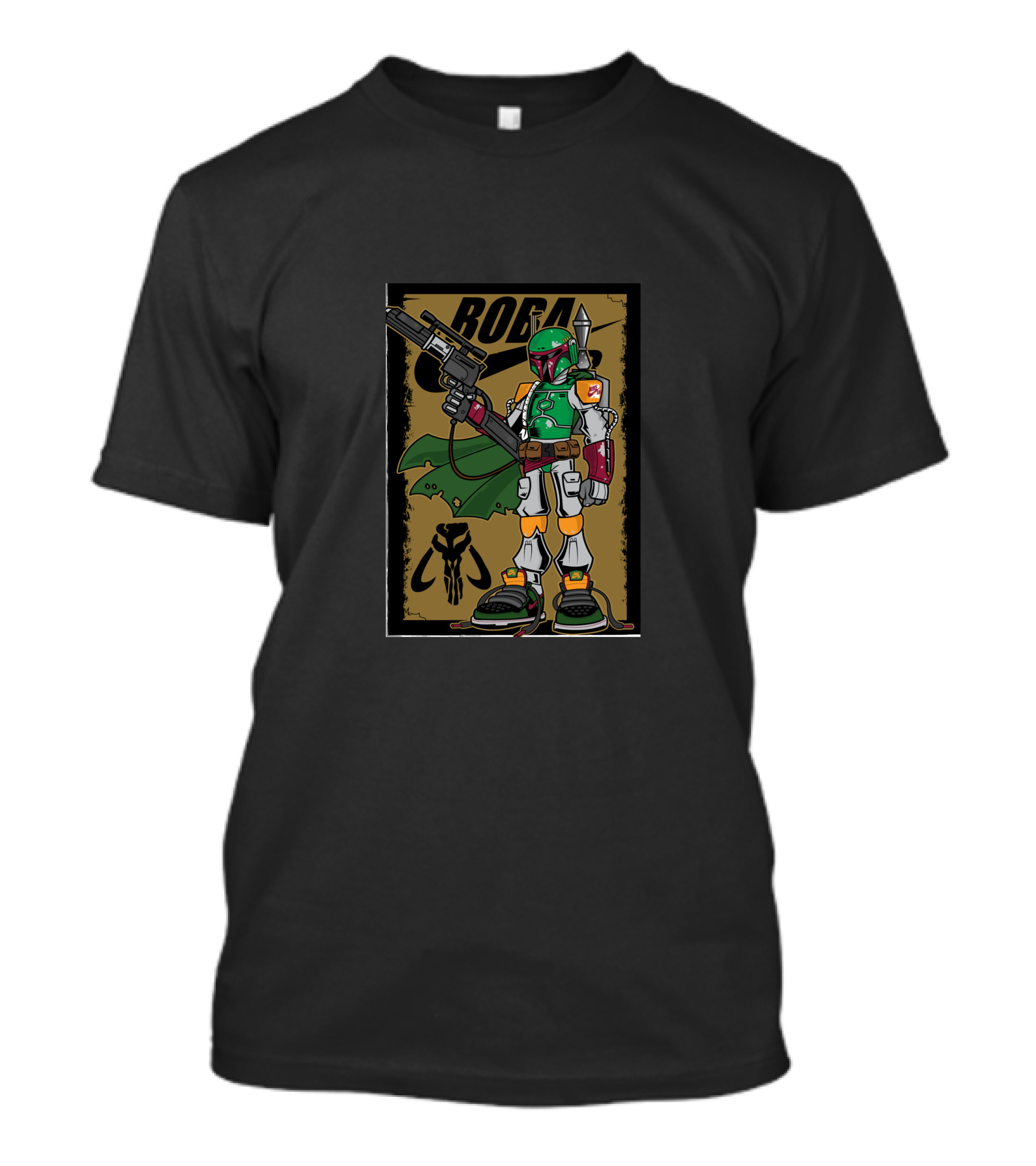 BOBA Mandalorian Bounty Hunter Mech T-Shirt