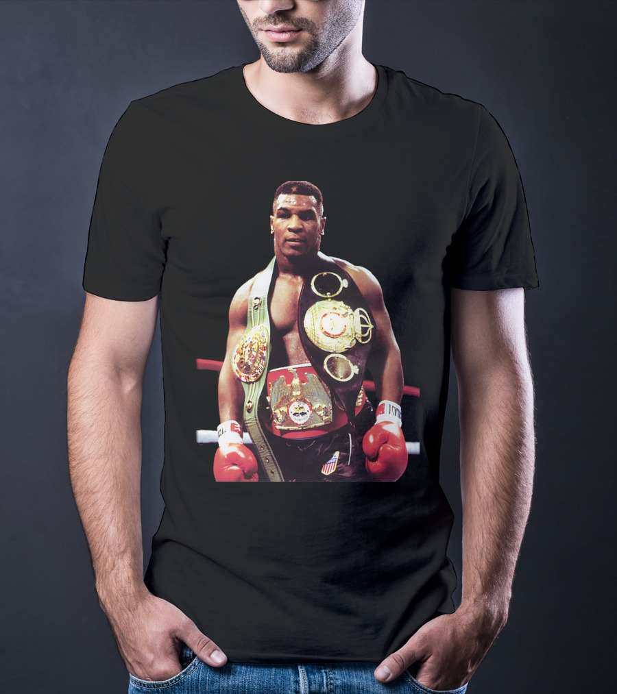 Mike Tyson Iron Mike Champion Boxing Legend T-Shirt