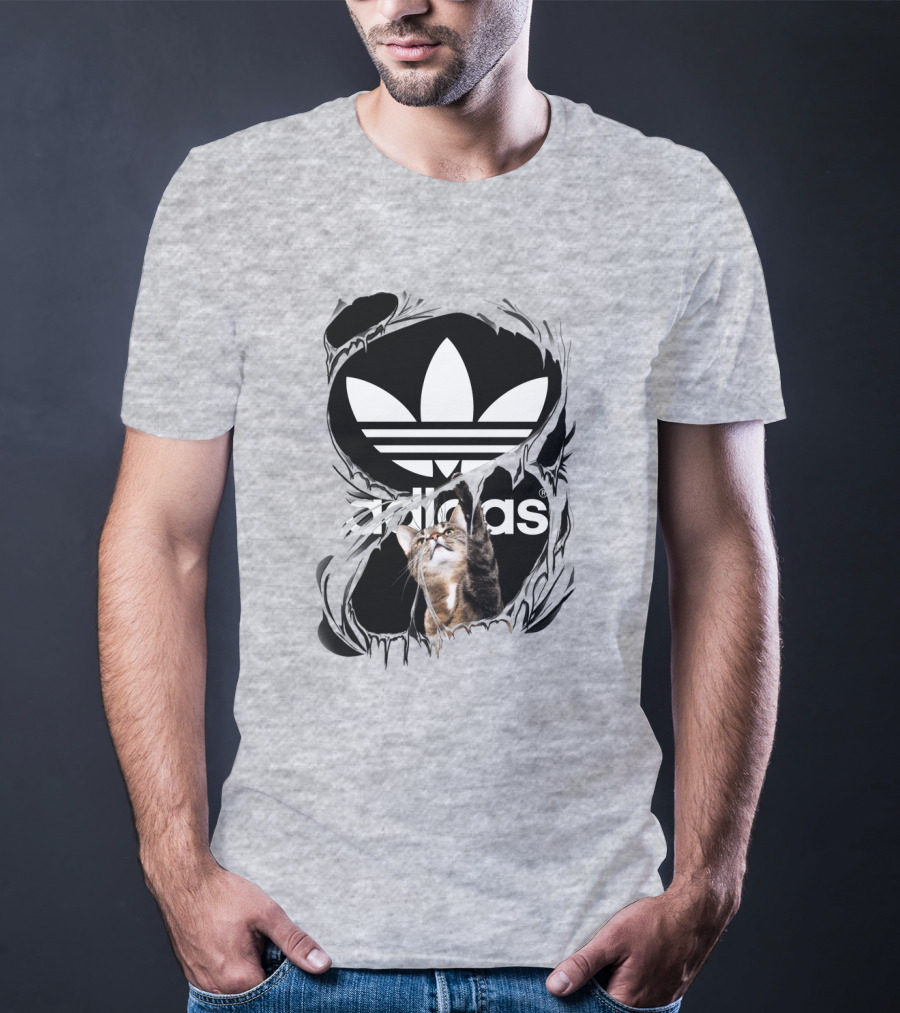 Trefoil Cat Scratch T-Shirt