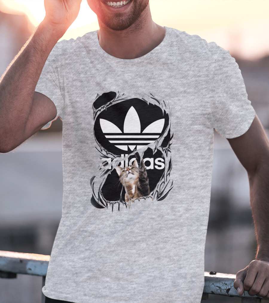 Trefoil Cat Scratch T-Shirt