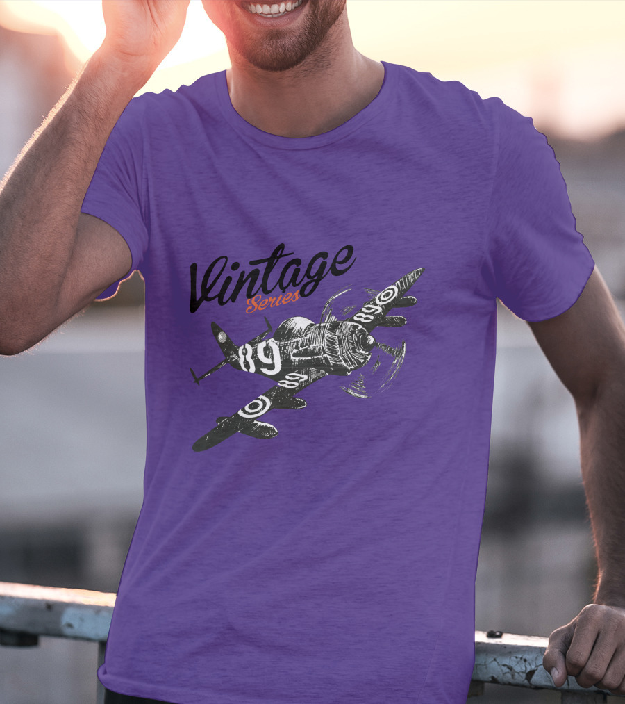 Vintage Series Planes 89 T-Shirt