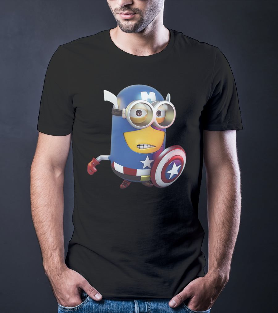 Minion Captain America T-Shirt