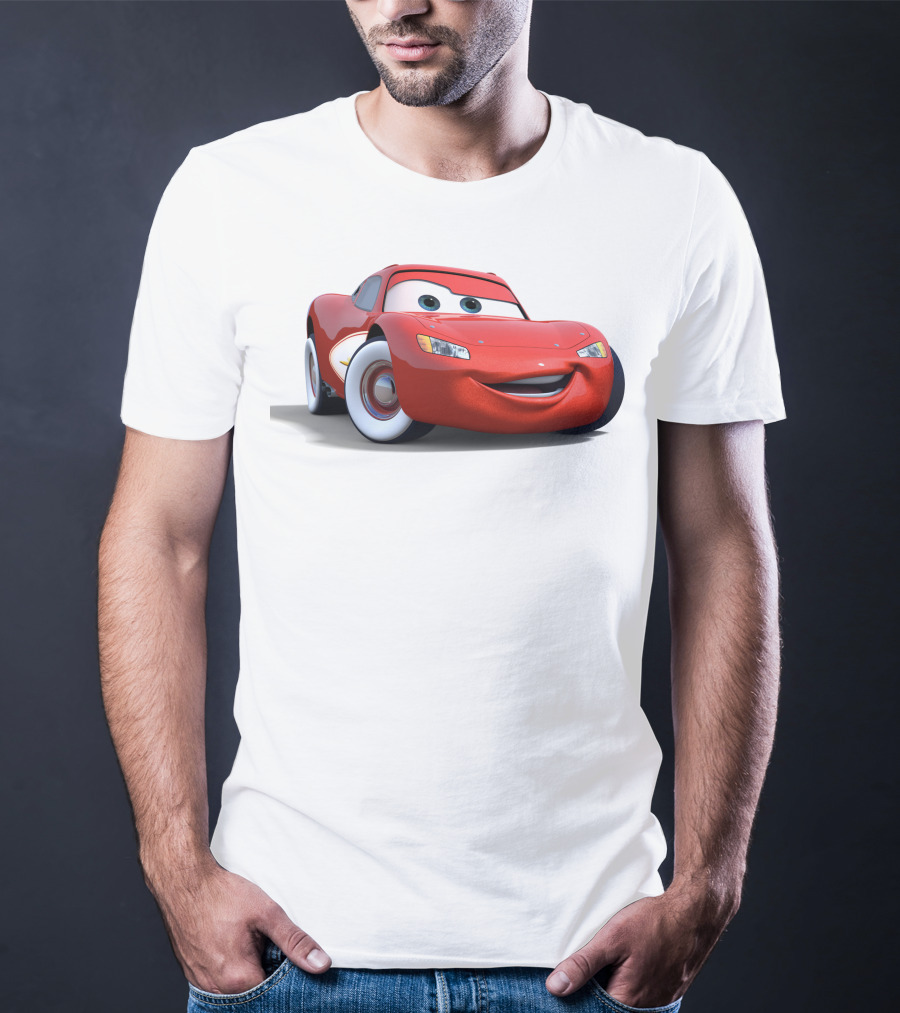 Lightning McQueen Pixar Cars Character T-Shirt