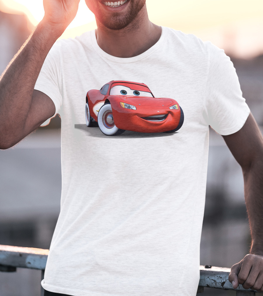Lightning McQueen Pixar Cars Character T-Shirt