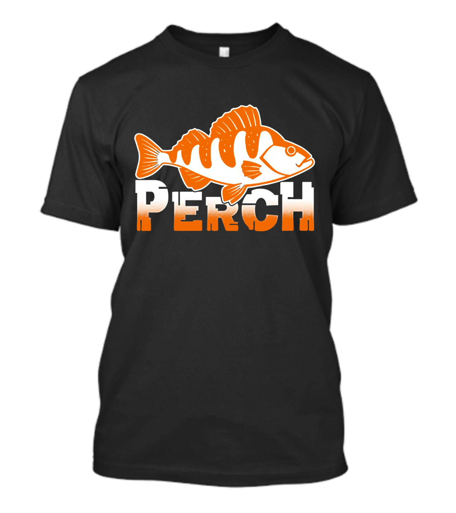 PERCH Fish Orange T-Shirt