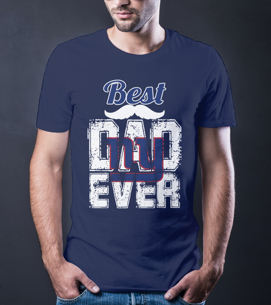 Best Dad Ever Giants T-Shirt