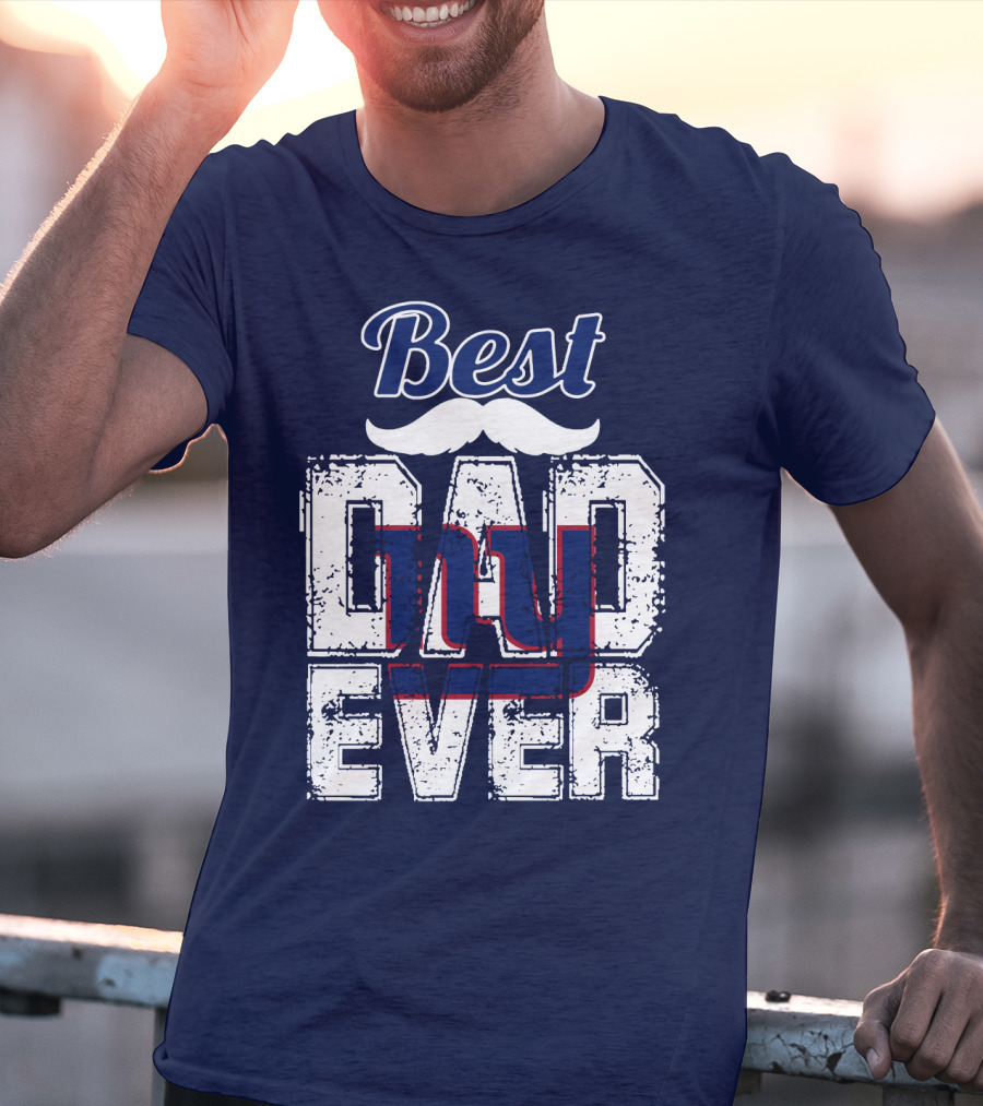 Best Dad Ever Giants T-Shirt
