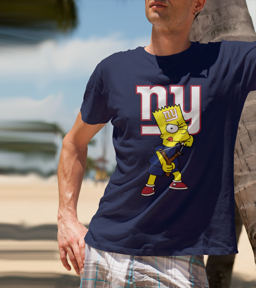 Ny Giants Bart Slingshot T-Shirt