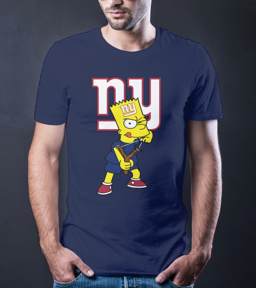 Ny Giants Bart Slingshot T-Shirt