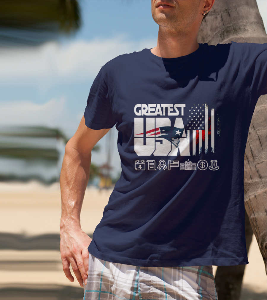 Greatest Usa New England Patriots American Icons T-Shirt