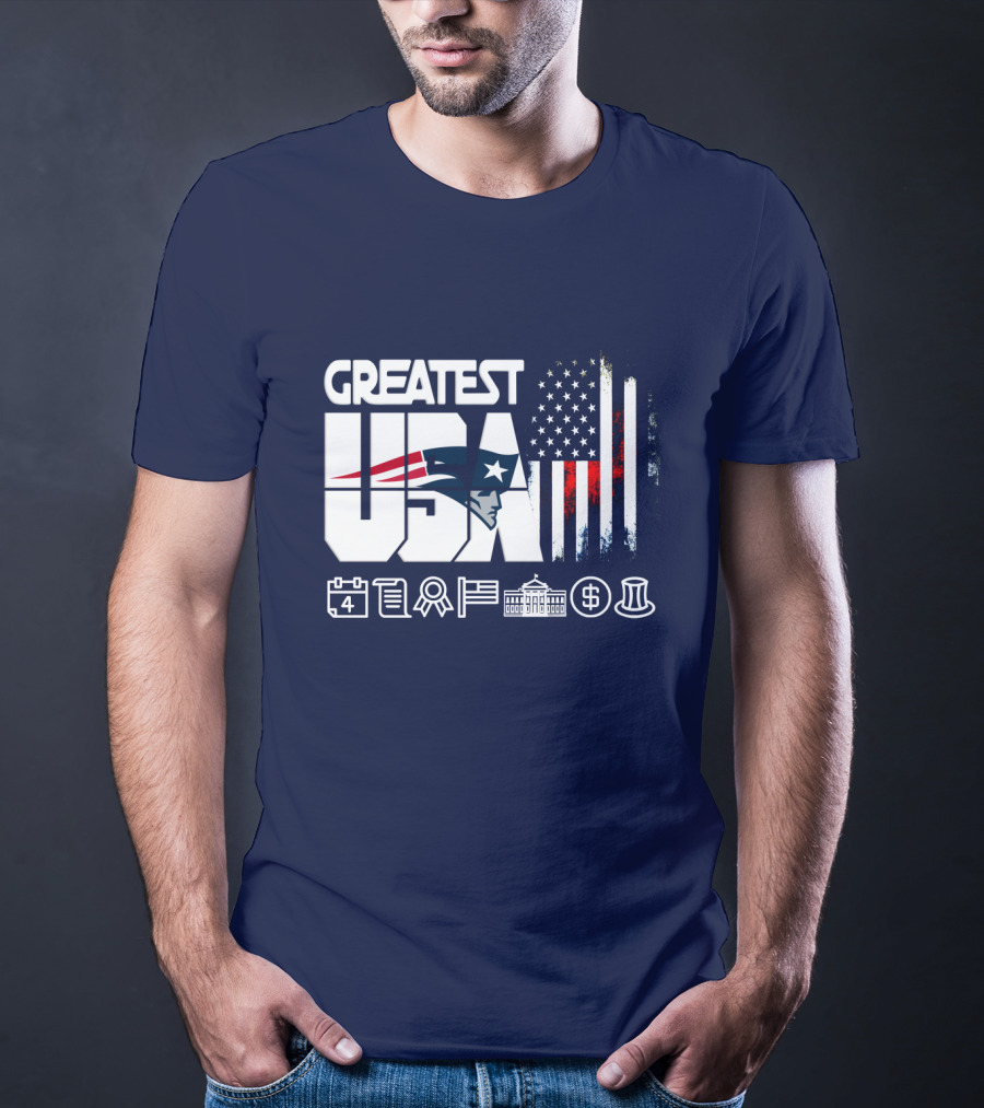 Greatest Usa New England Patriots American Icons T-Shirt