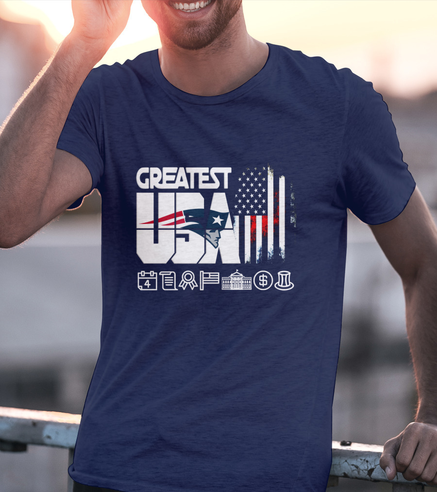 Greatest Usa New England Patriots American Icons T-Shirt