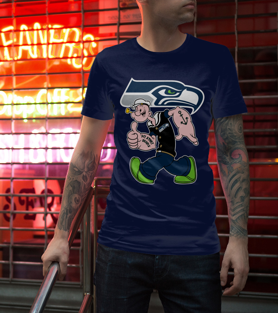 Seahawks Popeye My Jerry Bryant T-Shirt