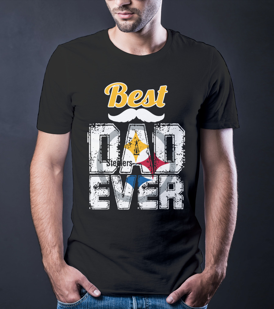 Best Steelers Dad Ever T-Shirt
