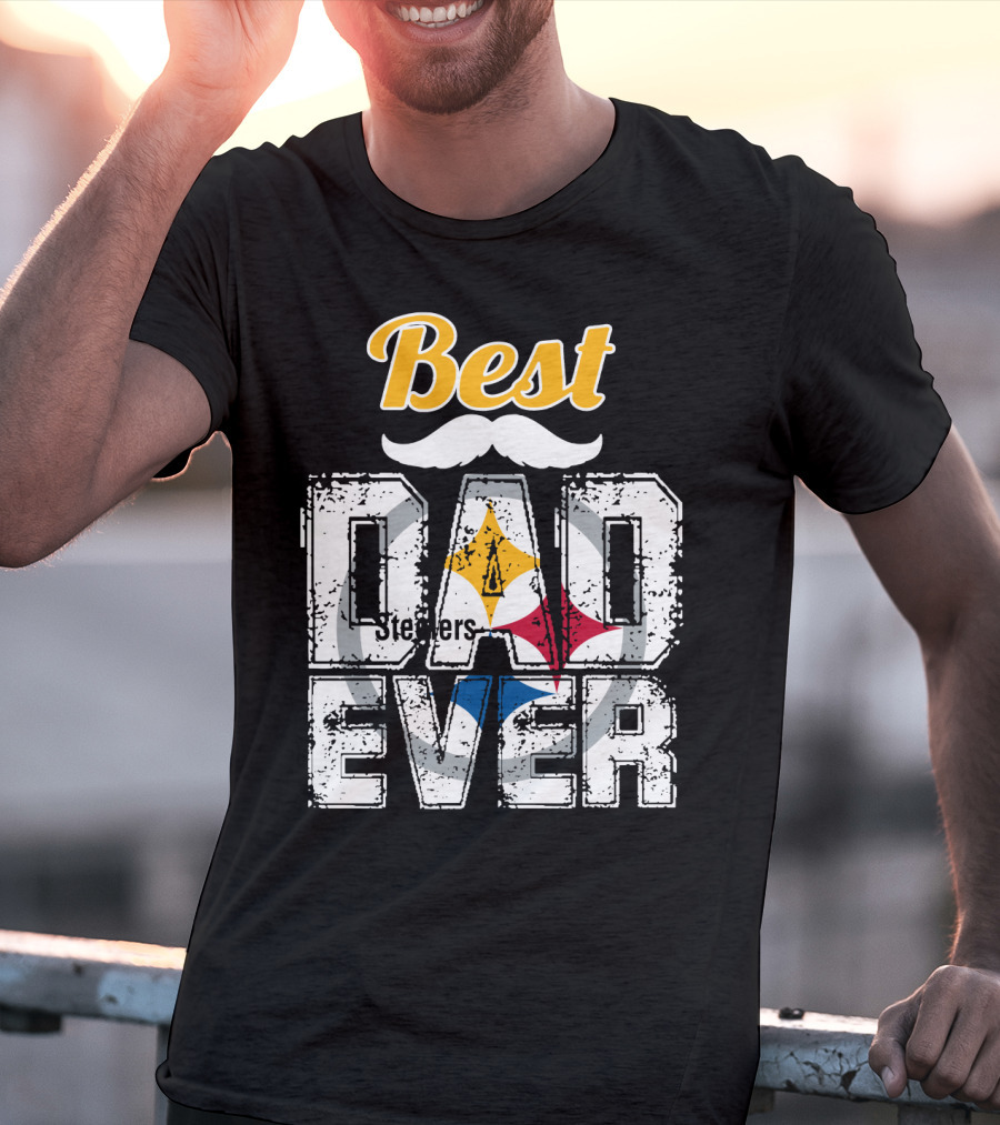 Best Steelers Dad Ever T-Shirt