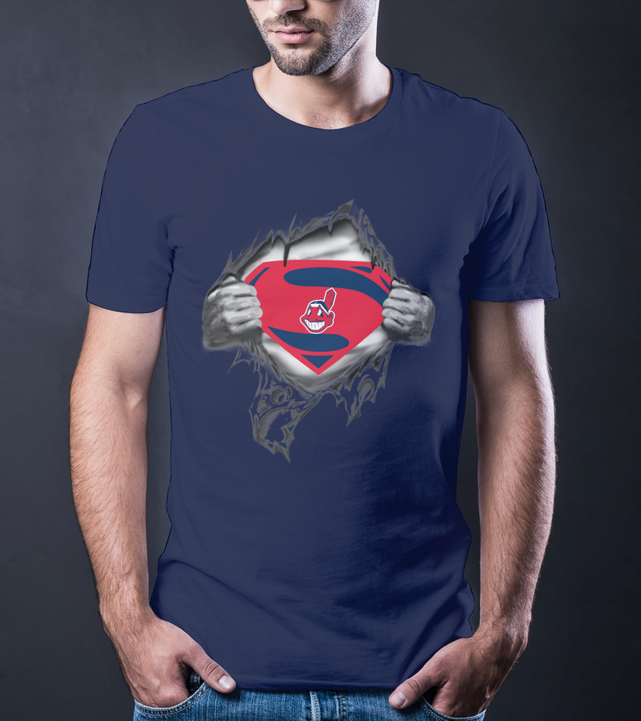 Superman Cleveland Indians T-Shirt